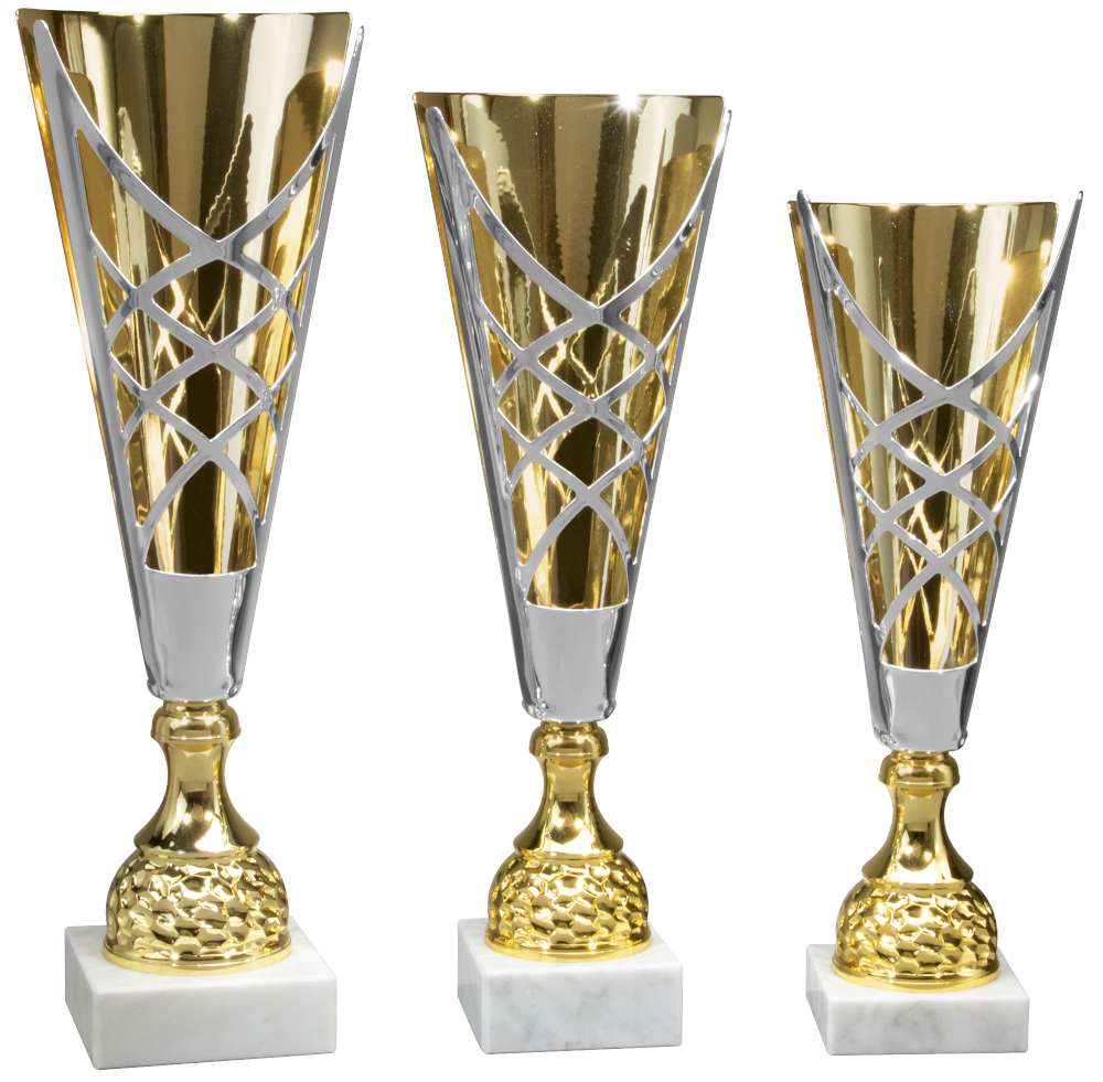 Luxury Metalltrophäe " Emilia " Höhe 42-50 cm
