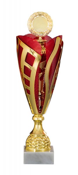 Schraubfix XXL Metall Cups gold/rot 46 cm