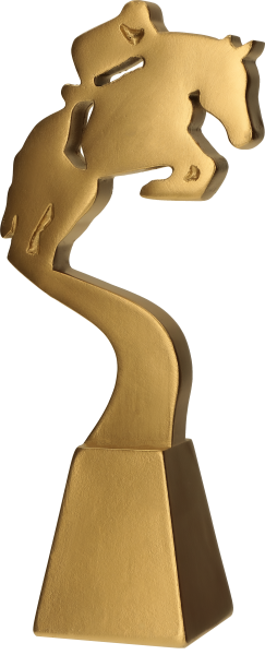 Reiten-Pferde Resin Award 23 cm