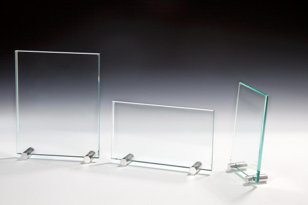 Standart Glastrophäe 3 verschiedene Größen