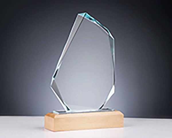 Holz-Glas-Award 1,2 cm Glas-Stärke