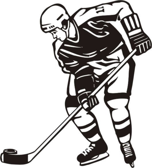 Emblem-Laser-Gravur über 100 Motive " Eishockey "