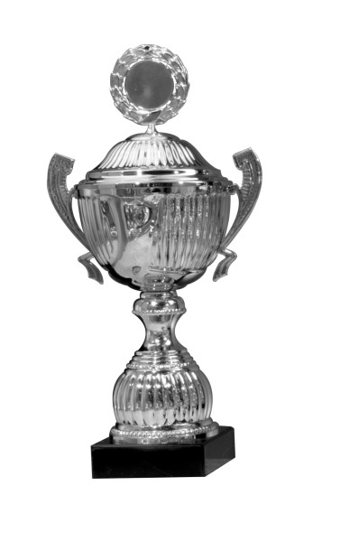 Metall Pokal " Lorena " 12 Größen auf Marmor-Sockel