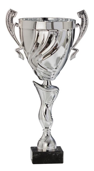 Metall Cup Pokal " Delta" Marmorsockel 29-49 cm