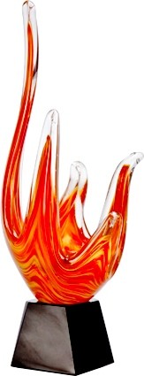 Glas-Skulptur handgefertigtes Unikat