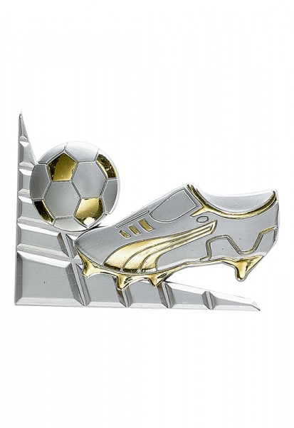Metall-Emblem " Fußball "