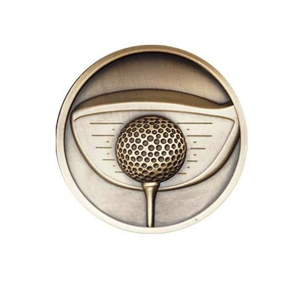 Golf Metall-Medaille
