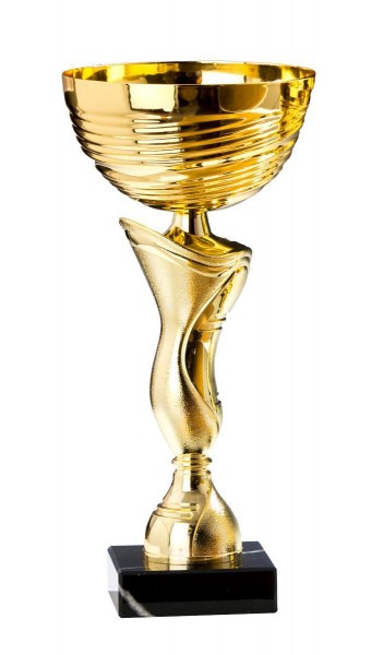 Metall Cup Pokal " Elodie " auf Marmorsockel 12 Größen
