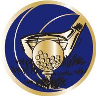 Emblem Blau-Gold " Golf " 95 verschiedene Motive