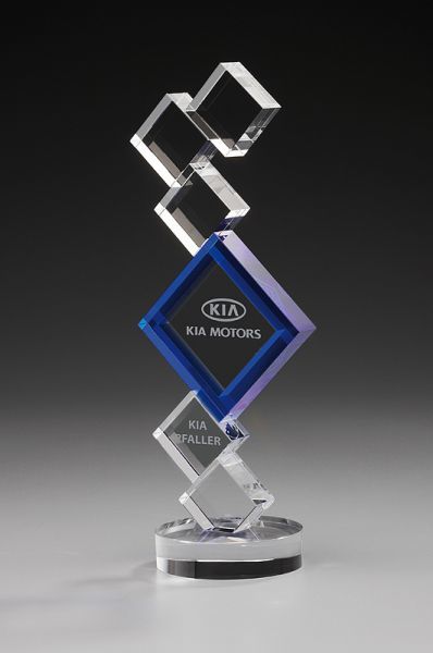 wabenförmiger Kristall- Award