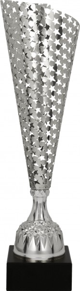 moderner Design Pokal Silber