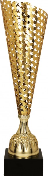 moderner Design Pokal Gold