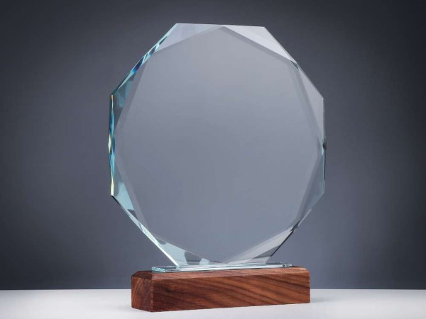 Holz-Glas-Award Ø 20 cm