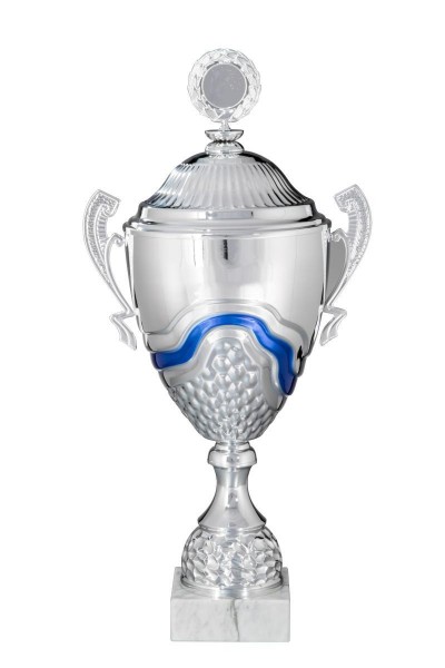 Metall Cup Pokal " Philippa " auf Marmorsockel 41-68 cm