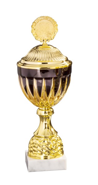 Metall Pokal " Andrea " 6 Größen auf Marmorsockel